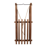 Clayre &amp; Eef | Decoratie Slee Bruin 80x37x20 cm | 5H0718