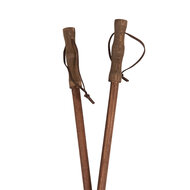 Clayre &amp; Eef | Decoratie Skistokken (2) Bruin Grijs &oslash; 12x100 cm | 5H0720