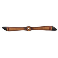 Clayre & Eef | Decoratie Propeller Bruin Zwart 12x3x120 cm | 5H0725