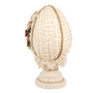 Clayre & Eef | Decoratie Beeld Ei Beige ø 20x39 cm | 65928