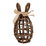 Clayre &amp; Eef | Decoratie Beeld Konijn Bruin 16x16x31 cm | 65963