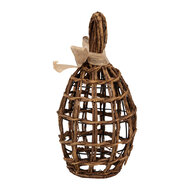 Clayre &amp; Eef | Decoratie Beeld Konijn Bruin 16x16x31 cm | 65963