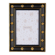 Clayre & Eef | Fotolijst Zwart Goudkleurig 16x2x21 cm / 10x15 cm | 2F1208