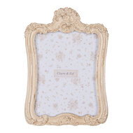 Clayre & Eef | Fotolijst Beige 16x2x23 cm / 13x18 cm | 2F1211