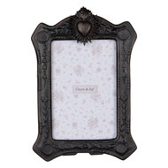 Clayre &amp; Eef | Fotolijst Zwart Goudkleurig 15x3x22 cm / 10x15 cm | 2F1216