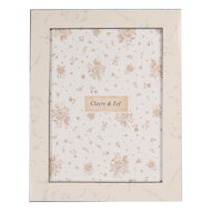 Clayre &amp; Eef | Fotolijst Grijs Beige 19x2x24 cm / 15x20 cm | 2F1233L