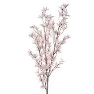 Clayre &amp; Eef | Decoratie tak met bloemen Roze Groen 6x6x110 cm | 5PL0167LP