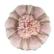 Clayre & Eef | Decoratie taart Roze Goudkleurig ø 12x7 cm | 65925