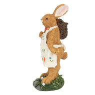Clayre &amp; Eef | Decoratie Konijn Bruin Wit 5x5x13 cm | 6PR5720