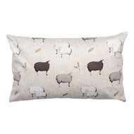 Clayre & Eef | Kussenhoes Beige Bruin 30x50 cm | NSF36