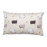 Clayre & Eef | Kussenhoes Beige Bruin 30x50 cm | NSF36