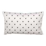 Clayre & Eef | Kussenhoes Beige Grijs 30x50 cm | RUB36