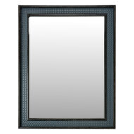 Clayre & Eef | Wandspiegel Grijs Blauw 36x2x46 cm | 62S323