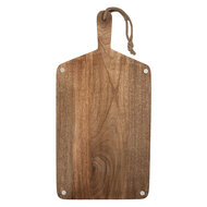 Clayre & Eef | Decoratie Snijplank Bruin 25x2x50 cm | 6H2391