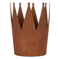 Clayre & Eef | Decoratie Kroon (set van 3) Bruin ø 32x25 / ø 17x21 / ø 12x17 cm | 6Y5789
