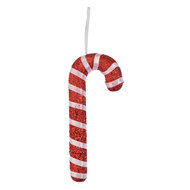Clayre & Eef | Decoratie hanger Zuurstok Rood Wit 8x2x17 cm | 66181
