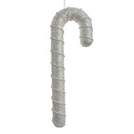 Clayre & Eef | Decoratie hanger Zuurstok Wit 12x4x33 cm | 66184