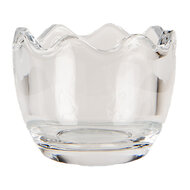 Clayre & Eef | Voorraadpot Deksel Transparant 6x6x12 cm | 6GL4950