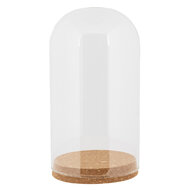 Clayre & Eef | Stolp Transparant ø 12x22 cm | 6GL5192
