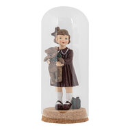 Clayre & Eef | Stolp Transparant ø 8x20 cm | 6GL5193