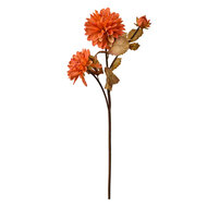 Clayre &amp; Eef | Kunstbloem Oranje Bruin 10x10x66 cm | 6PL0387O