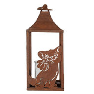 Clayre & Eef | Lantaarn Bruin 15x15x37 cm | 6Y5776