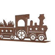 Clayre & Eef | Decoratie Trein Bruin 34x5x10 cm | 6Y5777