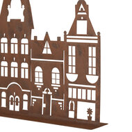 Clayre & Eef | Decoratie Huis Bruin 29x5x21 cm | 6Y5779