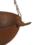 Clayre & Eef | Vogelvoederbak hangend Bruin 30x21x14/50 cm | 6Y5793