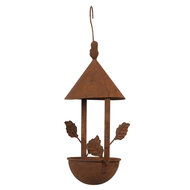 Clayre & Eef | Vogelvoederbak hangend Bruin 15x14x42 cm | 6Y5795