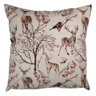 Clayre & Eef | Kussenhoes Beige Bruin 45x45 cm | KT021.402