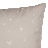 Clayre & Eef | Kussenhoes Beige Wit 45x45 cm | KT021.408