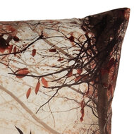 Clayre & Eef | Kussenhoes Bruin Oranje 45x45 cm | KT021.414