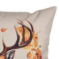 Clayre & Eef | Kussenhoes Beige Oranje 45x45 cm | KT021.416