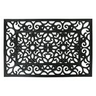 Clayre & Eef | Deurmat Binnen Zwart 60x40x1 cm | MC270
