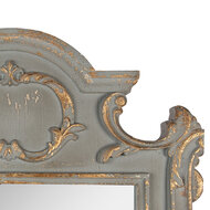Clayre & Eef | Wandspiegel Groen 75x4x110 cm | 52S322