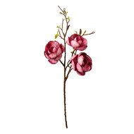 Clayre & Eef | Decoratie tak met bloemen Roze Bruin 20x20x106 cm | 5PL0169PA