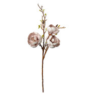 Clayre &amp; Eef | Decoratie tak met bloemen Beige Bruin 20x20x106 cm | 5PL0169W