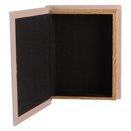 Clayre & Eef | Opbergdoos Beige Bruin (3) 27x22x7 / 22x17x6 / 17x12x4 cm | 66258