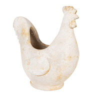 Clayre & Eef | Bloempot Binnen Beige Bruin 36x18x35 cm | 6MG0115