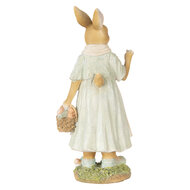 Clayre & Eef | Decoratie Beeld Konijn Beige Geel 15x12x32 cm | 6PR5449