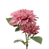 Clayre & Eef | Decoratie tak met bloemen Roze 62 cm | 6PL0339P
