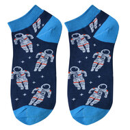Clayre &amp; Eef | Sokken Blauw Grijs 36-41 | JZSSK0004