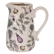 Clayre & Eef | Decoratieve Schenkkan Beige Groen 21x15x23 cm | 6CETKG0002L