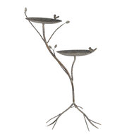Clayre & Eef | Vogelvoederbak Groen Bruin 38x43x78 cm | 6Y5656