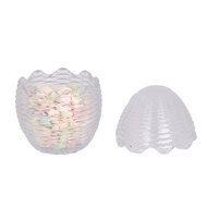 Clayre & Eef | Voorraadpot Deksel Transparant ø 8x12 cm | 6GL4946
