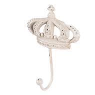 Clayre & Eef | Wandhaak Wit 14x7x19 cm | 6Y5773