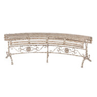 Clayre & Eef | Tuinbank Beige Bruin 157x55x48 cm | 5Y1337