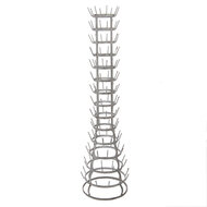 Clayre &amp; Eef | Mokkenrek Grijs &oslash; 41x148 cm | 5Y1361