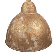 Clayre & Eef | Hanglamp Goudkleurig ø 20x22 cm E14/max 1x25W | 6LMP801